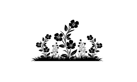 Cute Small Garden Floral SVG