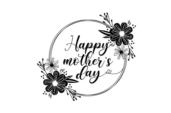 Floral Border Happy Mother’s Day
