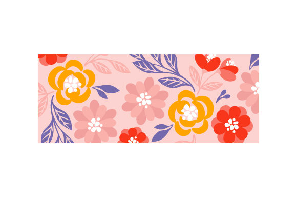 Floral Wrap for 11oz Mug