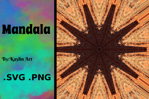 Mandala Pattern Floral Star Geometric