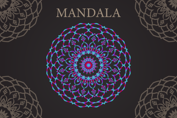 Ornament Mandala Floral 18
