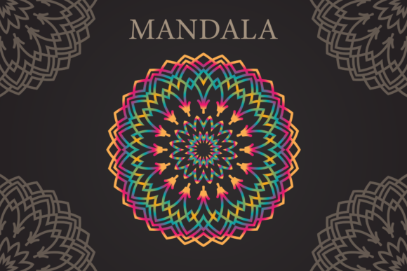 Ornament Mandala Floral 4