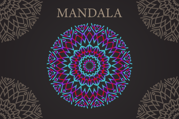 Ornament Mandala Floral 47