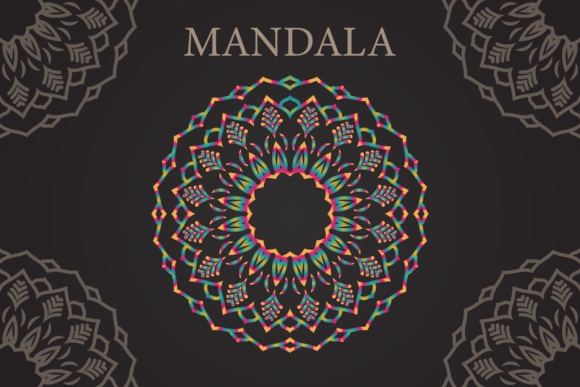 Ornament Mandala Floral 8