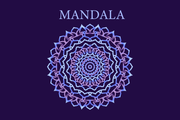 Ornament Mandala Indian Floral Design 10