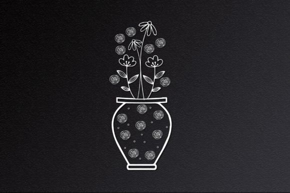 Plant Layer Cut Floral SVG