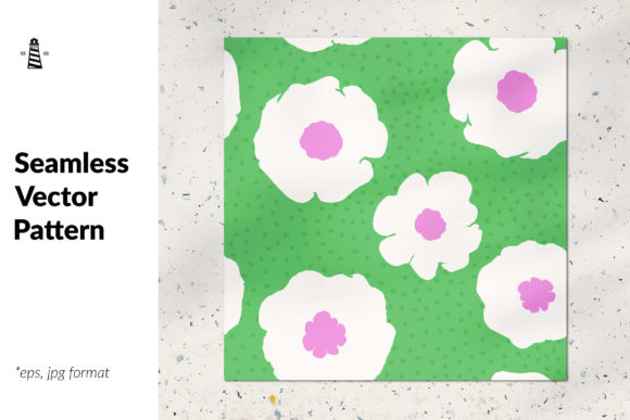 Spring Flowers Seamless Pattern