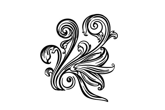 Tooled Leather Floral Print